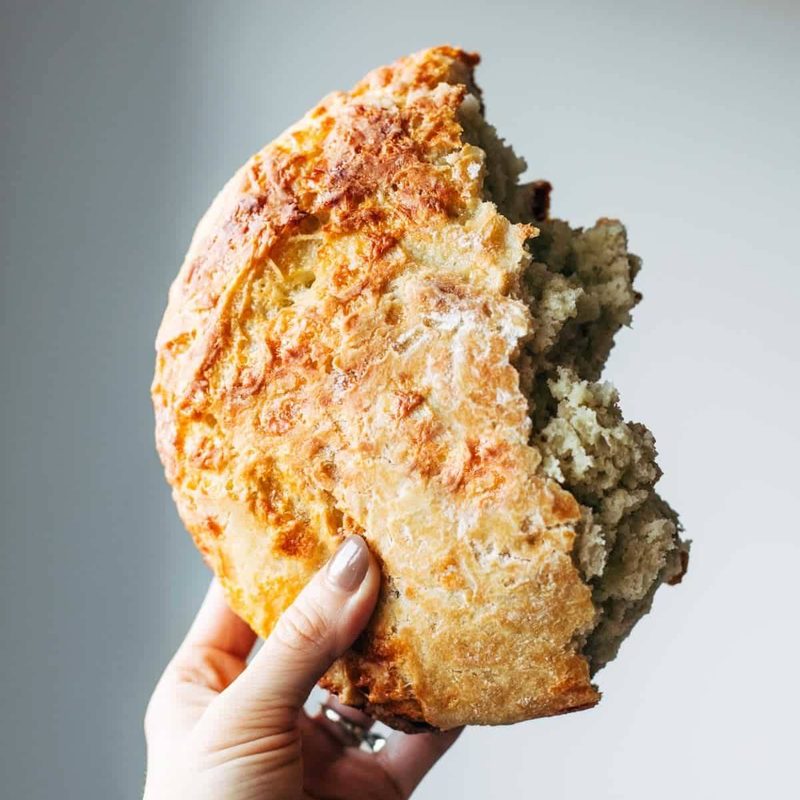 A picture of No Knead Cheese Bread