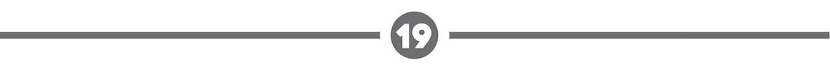 A dividing line with a '19' in the middle.