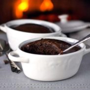 {Lazy} Chocolate Cherry Fudge Cake