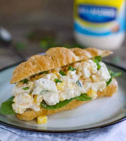 A picture of Mango Chicken Salad Sandwich