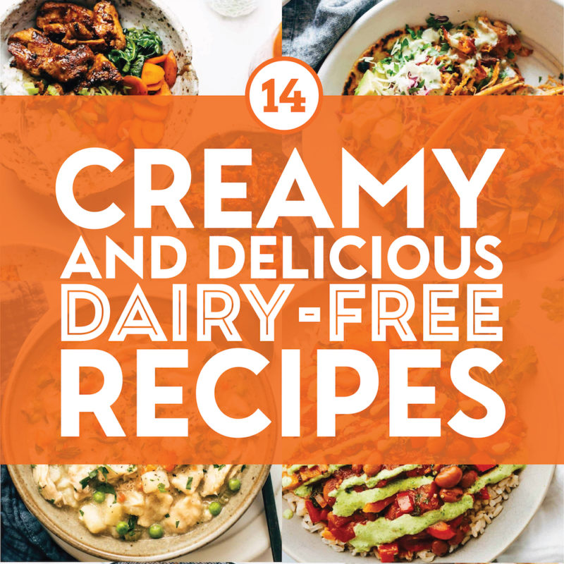 Dairy Free Recipes Pin