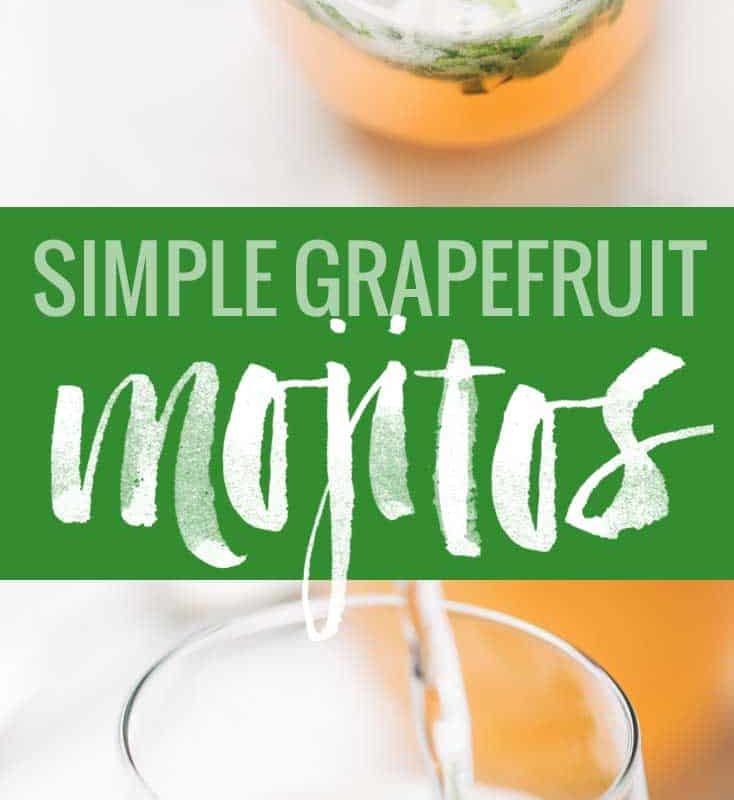 Grapefruit Mojito for Two